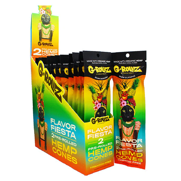 G-Rollz 2x ‘Flavor Fiesta’ Pre-Rolled Hemp Cones